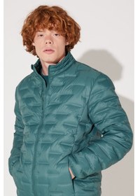 Resim Lee Regular Fit Normal Kesim Dik Yaka Mint Yeşili Şişme Ceket L232287300 Yeşil 