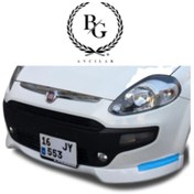 Resim Fiat Punto Evo (2009-2014) Fiat Punto Evo Stimetz Ön Ek Ön Karlık A Kalite Boyasız (plastik) 