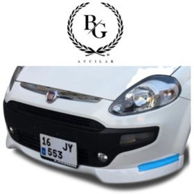 Resim Fiat Punto Evo (2009-2014) Fiat Punto Evo Stimetz Ön Ek Ön Karlık A Kalite Boyasız (plastik) 