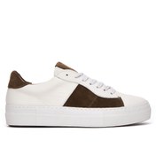 Resim Kadın Bej Deri Sneaker Derimod