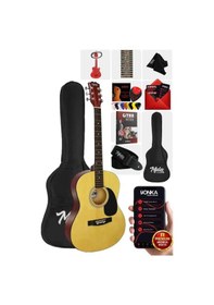 Resim Midex Rg-530nt Kaliteli Natural 40 İnç Akustik Gitar Seti 4/4 Yetişkin 
