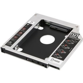Resim Alfais 4716 9.5Mm Sata Hdd Harddisk Ssd Caddy Kızak Laptop Kutusu 