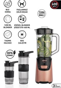 Resim STİLEVS Tropix Pro Kişisel Blender Rose 