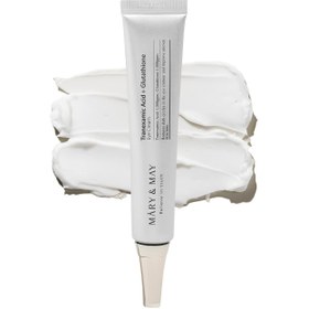 Resim Mary & May Tranexamic Acid+Glutathion Koyu Halka Karşıtı Aydınlatıcı Göz Çevresi Kremi 12 Grı 