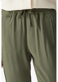 Resim Lacoste Women's Jogger Fit Pant Kadın Dokuma Eşofman Altı Haki Haki 