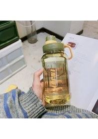 Resim 1 Litre Spor Filtreli Şişe Büyük 800 Ml İçme Suyu Şişesi Su Isıtıcısı Su Şişesi Green 600ml Green 