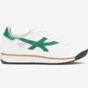 Resim Liger Kadın Denye Kumaş Günlük Spor Ayakkabı BEYAZ - YEŞİL 