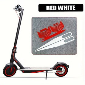 Resim Mi Scooter Tam Vücut Sticker Pro Tam Paket m365 Pro2 1s Su Geçirmez Uyarı Yansıtıcı Sticker 