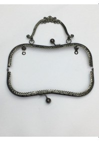 Resim Karantuhafiye Çanta Ve Cüzdan Klipsi Kuluplu Çiçek Model Siyah Antrasit Siyah Antrasit Çok Renkli 