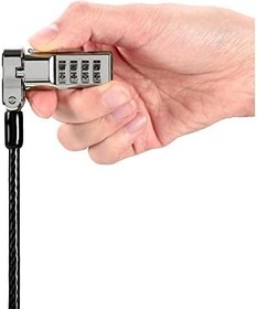 Resim Kensington Evrensel Sıfırlanabilir 3'ü 1 Arada Şifreli Kilit 