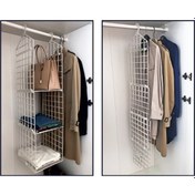 Resim Dolap Içi Düzenleyici Plastik Raf Organizer 