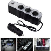Resim Eraks Oto Çakmak Çoklayıcı Çoğaltıcı Soketi Usb Çakmaklık 