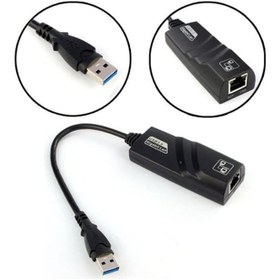 Resim Usb 3.0 To Ethernet Çevirici Dönüştürücü Adaptör (gigabit Destekli) 