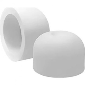 Resim Pvc Boru Kapama Başlığı Tapa PPRC 20 mm 10 Adet 