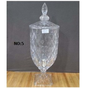 Resim Konak Züccaciye Cam Sebil Ayaklı 5 Lt. -sado 