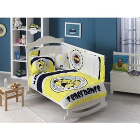 Resim Taç Lisanslı Bebek Uyku Seti Fb Fenerbahçe Minik Kanarya 