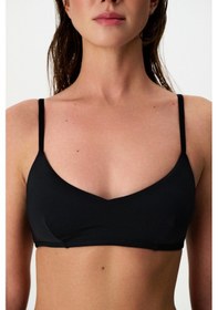Resim Penti Siyah Front V Bikini Üstü 