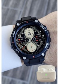 Resim Daniel Klein Dkgnct1721 Akıllı Saat Ve Bluetooth Kulaklık Siyah 