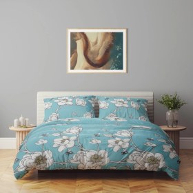 Resim Cotton Collection Tek Kişilik Nevresim Takımı Elora Çok Renkli 