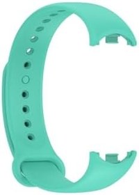 Resim Gpack Xiaomi Mi Band 8 ile Uyumlu Silikon Mat Kordon, Turkuaz 