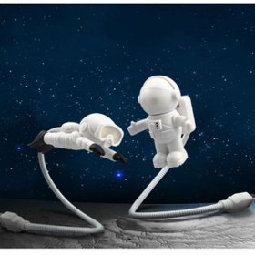 Resim CARNIVAL LAND HEDİYELİK Dekoratif Astronot Lamba Led Usb Gece Lambası Klavye Işığı Kitap Okuma Işığı 1 ADET 