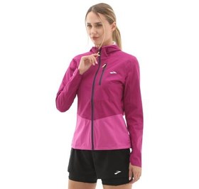 Resim Brooks High Point Waterproof Jacket 2 Kadın Yağmurluk-Rüzgarlık Pembe 