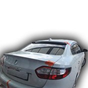 Resim Renault Fluence Cam Üstü Spoiler Boyasız 