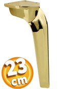 Resim Badem10 Repla Lüks Mobilya Kanepe Tv Ünitesi Koltuk Ayağı 23 Cm Gold Altın Konsol Ayakları 