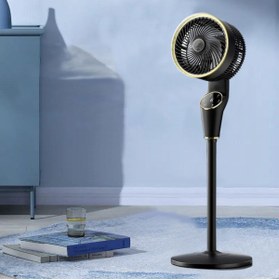Resim Coverzone 90cm Fan Led Ekranlı Kumandalı Vantilatör Ayarlanabilir 3 Farklı Boy CVR-MX45 