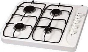 Resim Süsler Sso-2126 Beyaz Emaye Set Üstü Ocak Doğalgazlı 