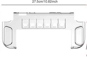 Resim LYEAA Transparent Protective Case for Switch 2 PC Shell with 6 Game Card Slots Anti-scratch Shockproof Cover 