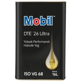 Resim Mobil Dte 26 Ultra Yüksek Performanslı Hidrolik Yağı Teneke 16 L 