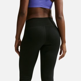 Resim Nike One Dri-Fit Tight High-Waisted Flared Useam Kadın Tayt 