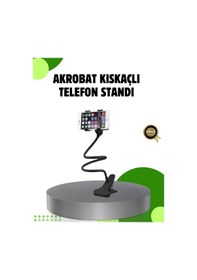 Resim Akrobat Masaüstü Mandallı Telefon Tutucu 360 Derece Dönebilen 1 Adet 
