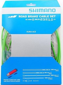 Resim Shimano Dura-ace 9000 Fren Kablo Seti Yeşil 