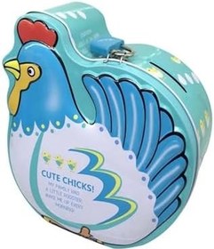 Resim Hyd Anahtarlık Kumbara Sevimli Metal Kilitli Kumbara Sevimli Tavuk Bozuk Para Çocuk Kumbarası 