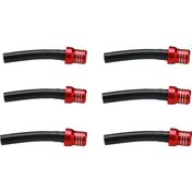 Resim Hightower Renkli 6 Adet Atv Quad Crf Yzf Rmz Klx Drz Dirt Pit Bike Yakıt Tankı Vantilasyon Hortumu 