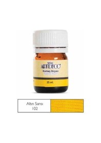 Resim Artdeco Kumaş Boyası 25Ml Altın Sarısı-102 
