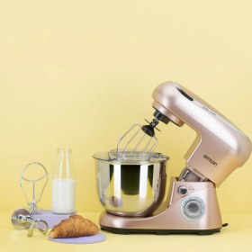 Resim Emsan Bella Gusto Golden Pink Stand Mikser Mutfak Şefi 1300W 5 Lt 