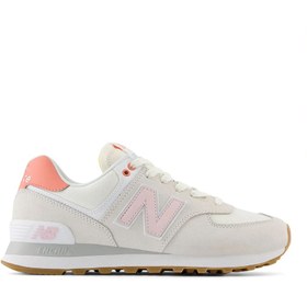Resim New Balance 574 WL574IPK-Lifestyle Women Shoes Bej - Pembe Kadın Lifestyle Ayakkabı 