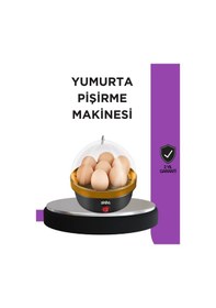 Resim 7 Yumurta Kapasiteli Buharlı Yumurta Pişirme Cihazı Sesli Uyarılı 