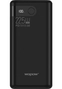Resim Lemestar Wopow Wp04 20000mah 22.5w Pd Hızlı Şarj Dijital Led Ekranlı Power Bank Siyah,siyah 