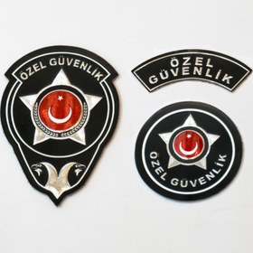 Resim ÇUKUROVA ÜTÜ Özel Güvenlik 3d Arması Takım, 2025 Yeni Model Tip, Standart Ölçü, 1.sınıf Plastik Ultra Kaliteli 