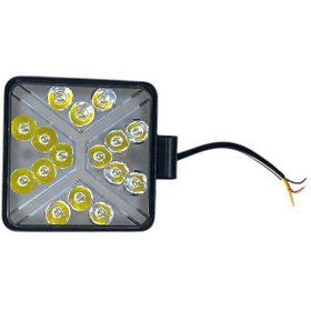 Resim NS Nilser Auto Parts Projektör Lamba Full Ledli Tır Kamyon Dorse 12-24v 1 Adet 