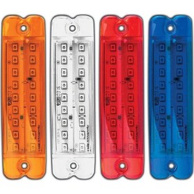 Resim Parmak Lamba 18 Led Li 12v/24v Beyaz - 57-b 
