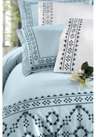 Resim Silkarea Pamuk Saten Nevresim Takımı Çift Kişilik Akash Diğer 