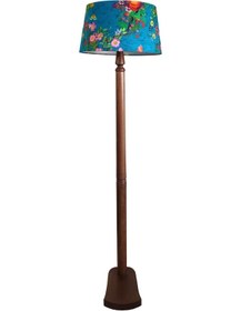 Resim Lambada Lady Serisi Masif Ahşap Tek Ayaklı Lambader 