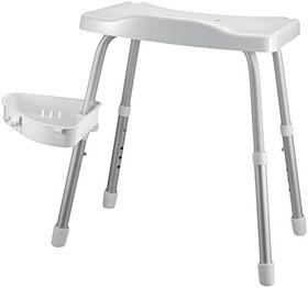 Resim Primanova M-KV35-01 Apollo Duşlu Banyo Taburesi, Beyaz 