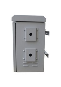 Resim Vatpan 7U 19" 300Mm Outdoor Mobese Direk Tipi Rack Kabinet Çift C 