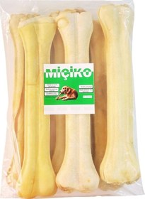 Resim 27cm Beyaz Press Çiğneme Kemiği Eko 6lı Paket 
